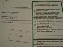 Antrag auf Forderungspfändung Antrag auf Forderungspfändung