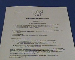 Muster eines richterlichen Unterbringungsbeschlusses Muster eines richterlichen Unterbringungsbeschlusses